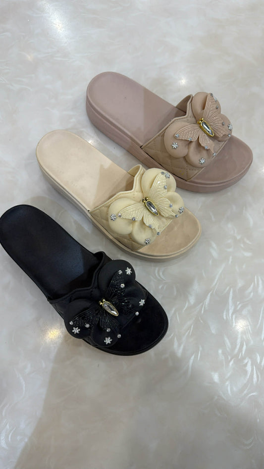 Utah slippers Black    - DM527