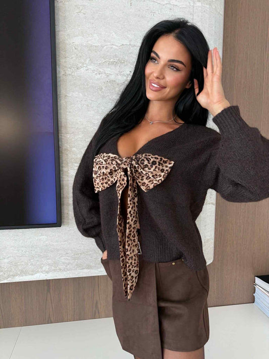 Caboy Leo Knit choko  - AT8534