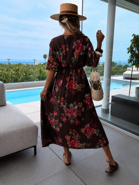 Penelopa dress brown