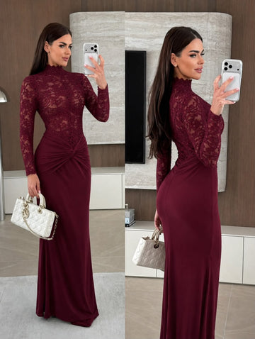 Honney dress Bordeaux  - 26622