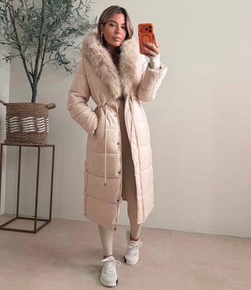 Ulina winter jacket beige - FC7583