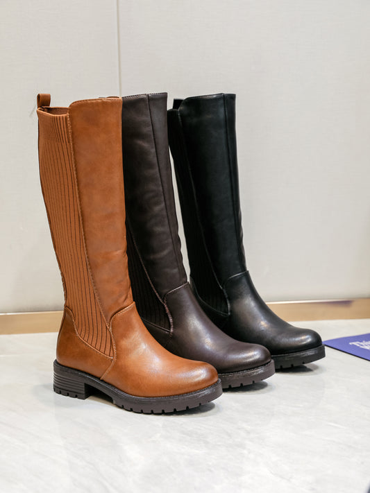 Kaylin long boots camel - JW96