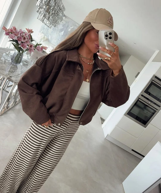 Iwane jacket marron  - 10338A