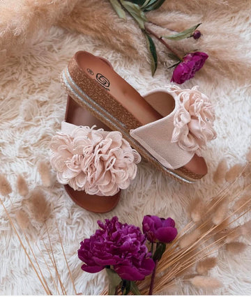 Kellia slippers beige - LX9625
