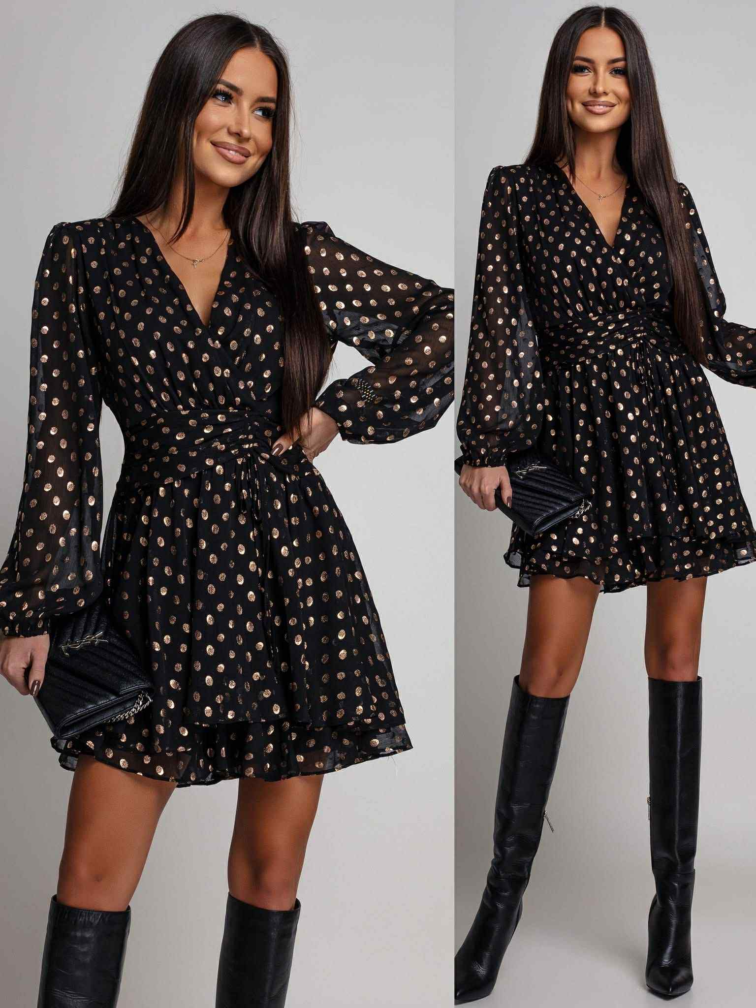 Lorain dress Black - 8936