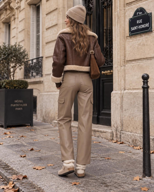 Phine pants taupe - 3228