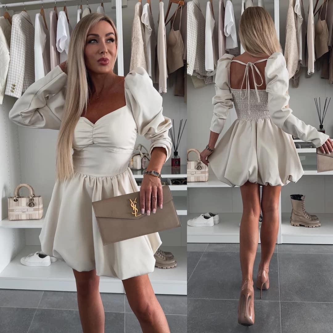 Cikke dress beige - ir26009