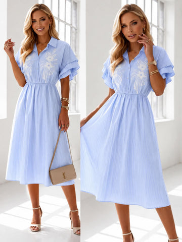 Aris dress blue 556