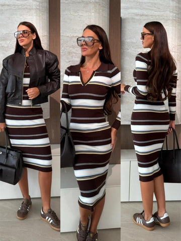Nillie dress coffe - 62895