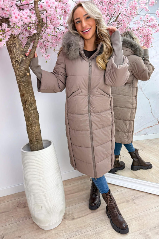 Kara jacket taupe  - FC7653