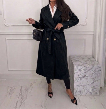 Iben trenchcoat Black  - 30939