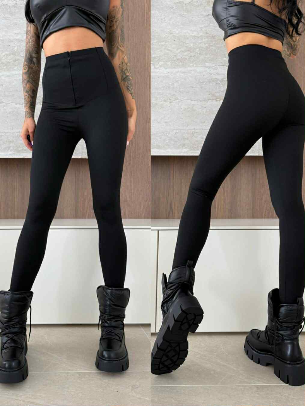 Barbro leggings Black - 3505