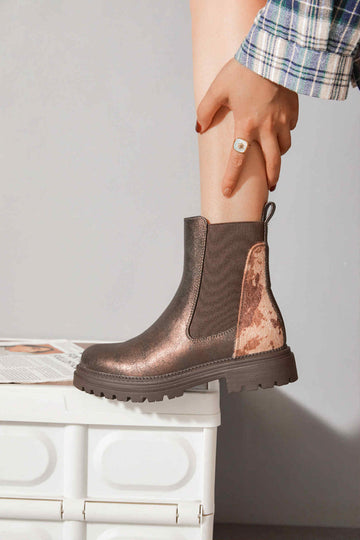 Keasia boots brown - M812