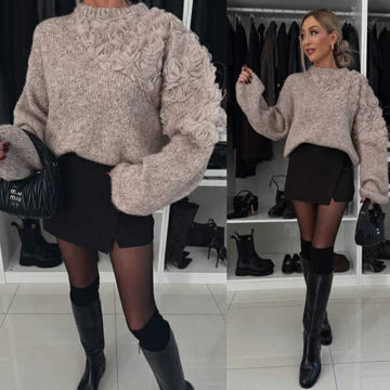 Smega knit taupe -N303