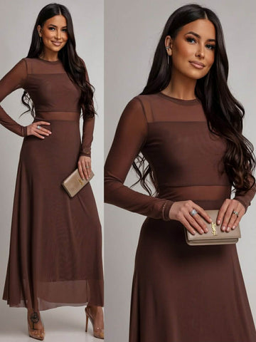 Venka dress Brown - 10270