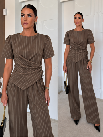 Ressia 2-pieces Brown  - PS9702AB