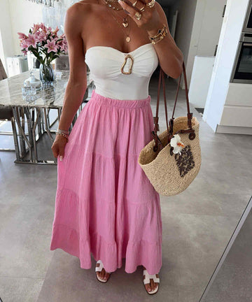 Netha skirt rosa   - H683