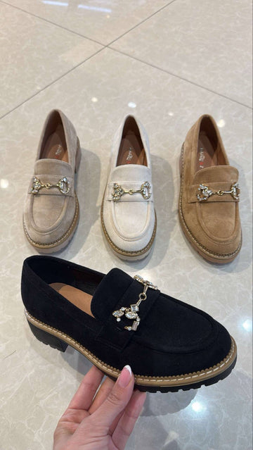 Menie loaffers Black