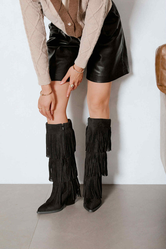 Samande boots Black   - RXJ308