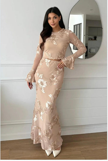 Coyan 2-PIECES Beige - CH172-3