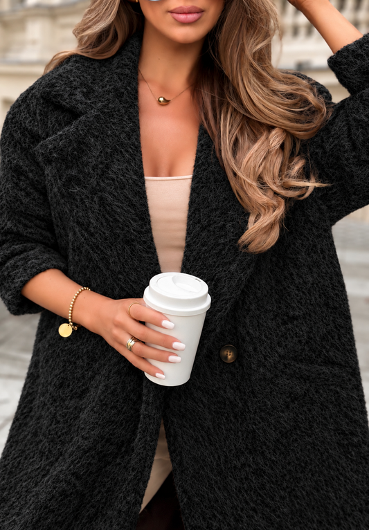 Soya coat Black