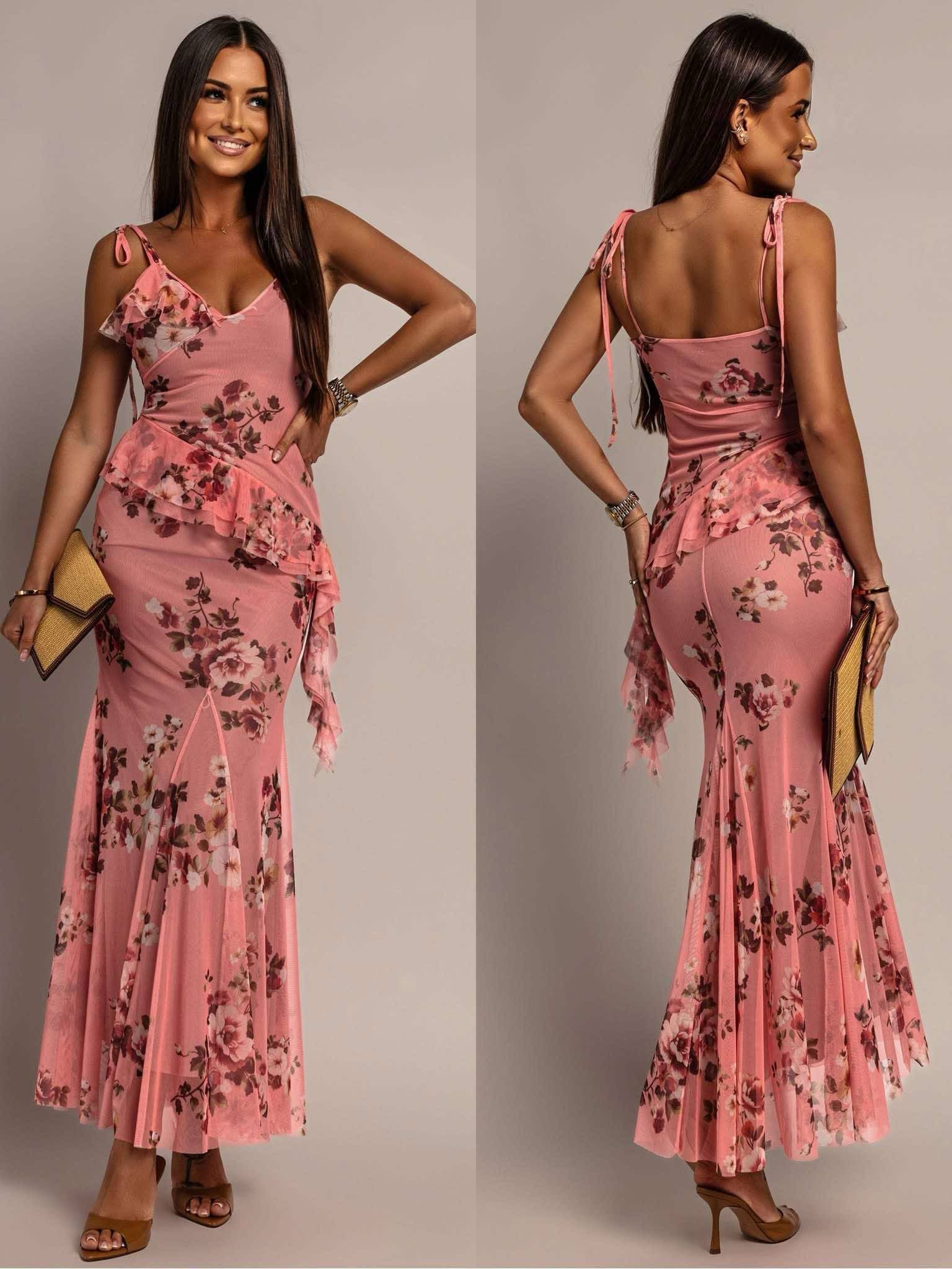 Ea Flower dress rosa - 26269