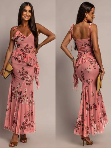 Ea Flower dress rosa - 26269