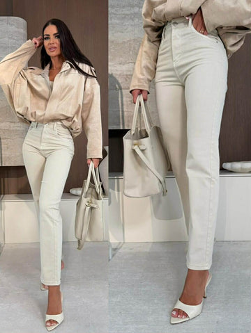 Spring jeans beige - RD3019