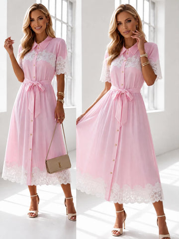 Nelane dress rosa 556