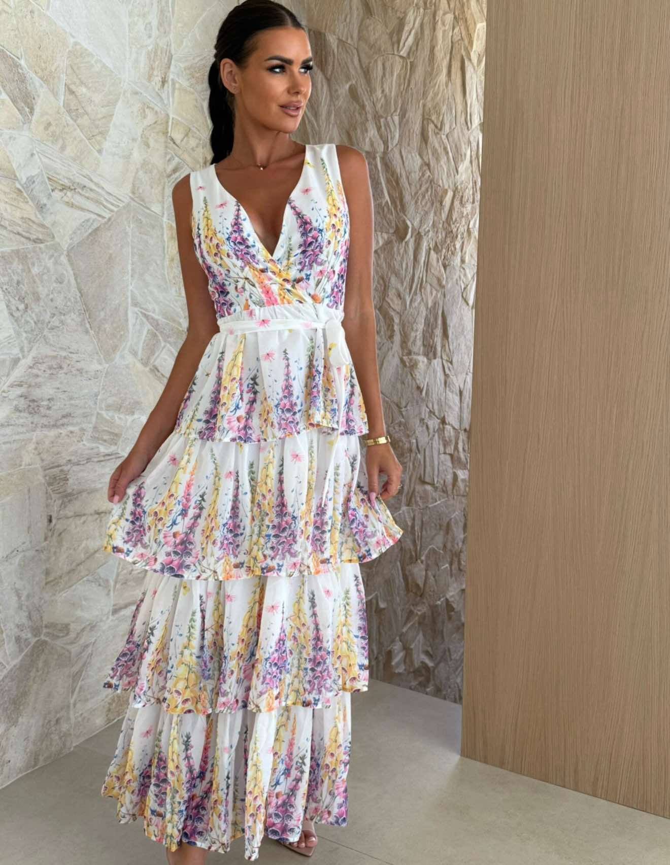 Karrie dress creme  - 505015