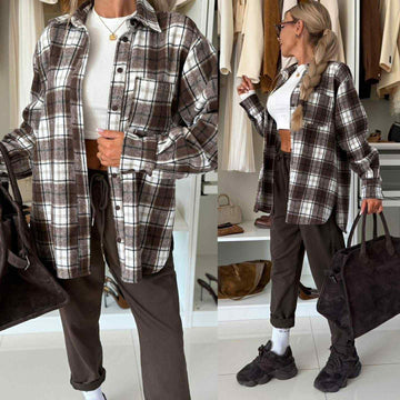 Mariza shirt Brown - A20152
