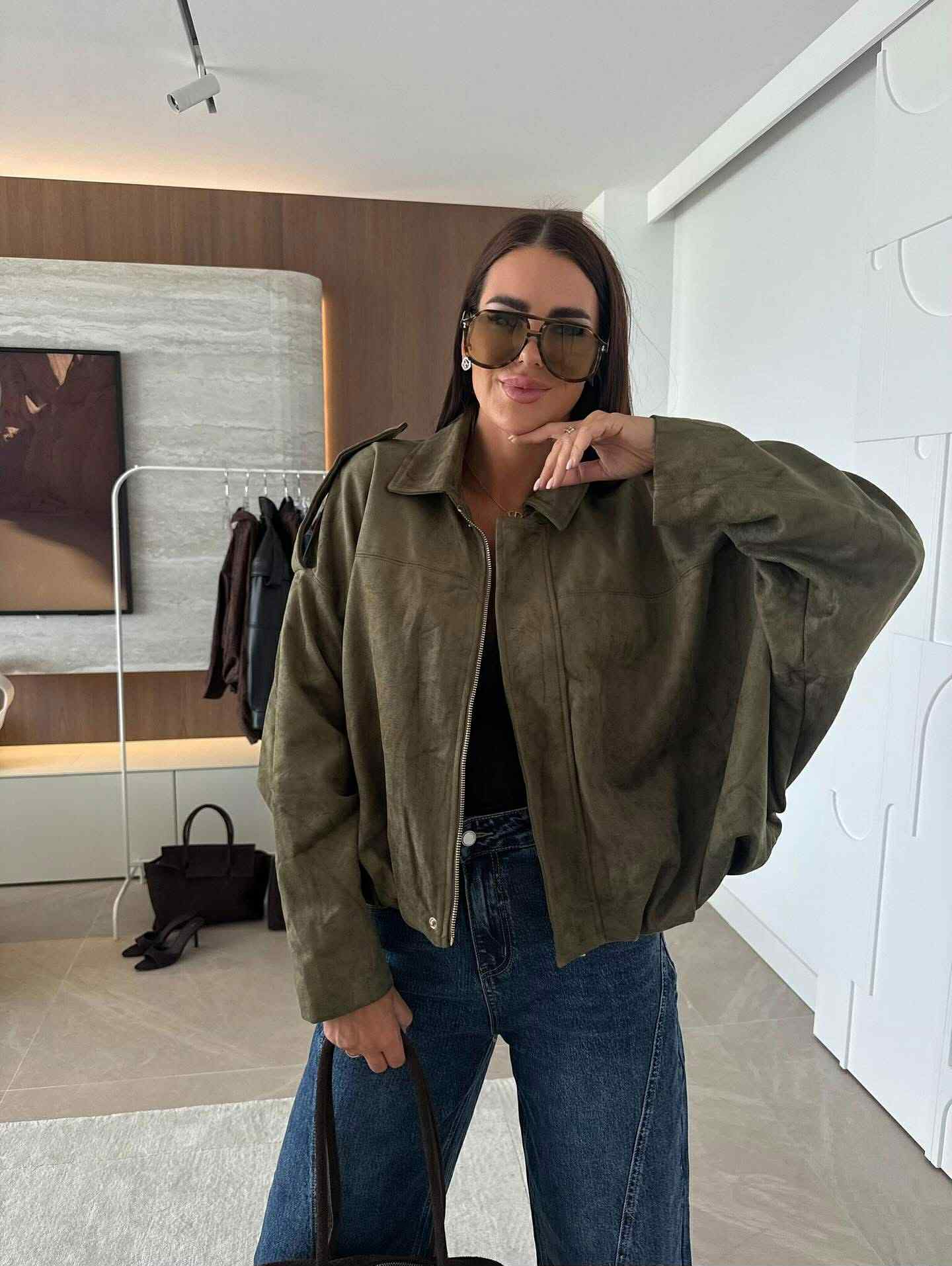 Jolye jacket army  - U27523