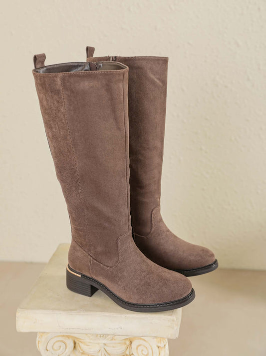Lissia boots khaki - F207