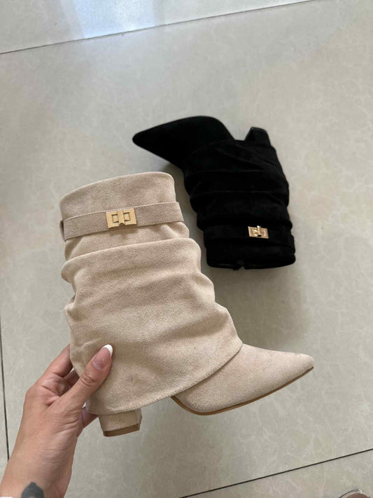 Lisana boots beige  - 7666