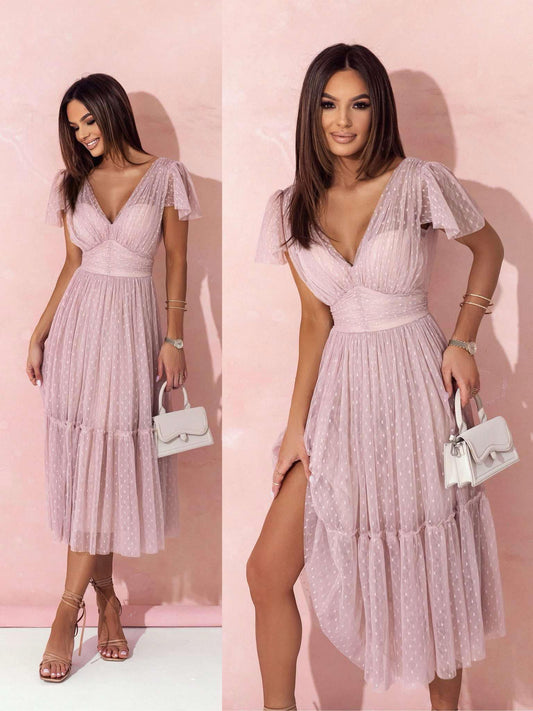 Ritte dress nude - 23375