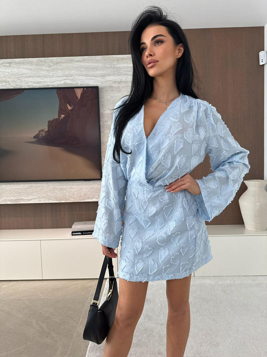 Lokina dress blue  - H4543