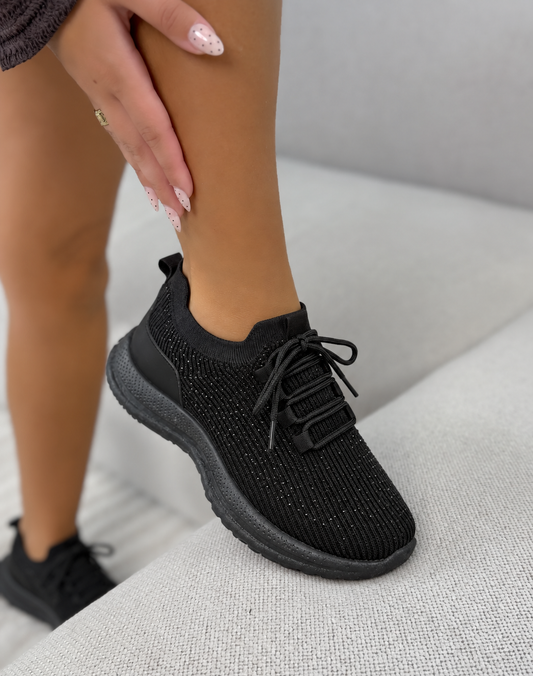 Salline simili sneakers black - AA313