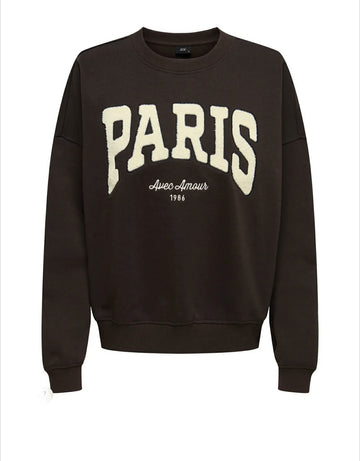 JDYMESA L/S O-NK EMB SWEAT JRS NOOS Paris