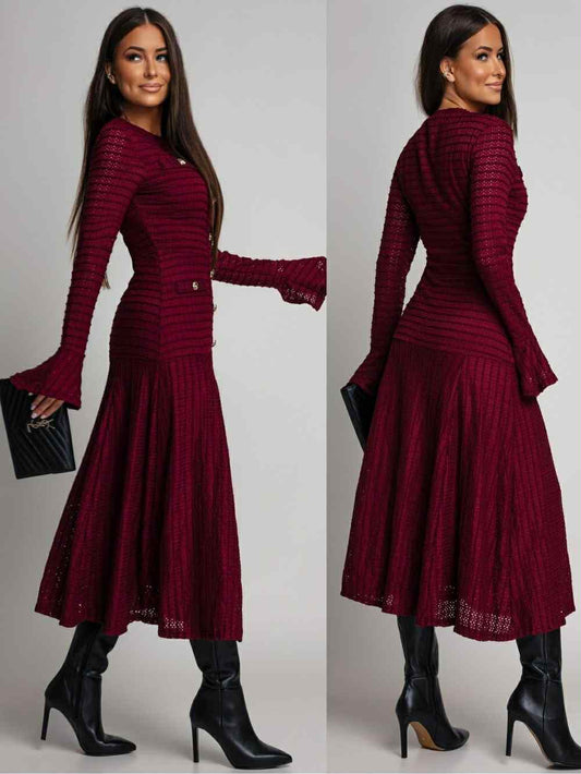 Grand dress Bordeaux
