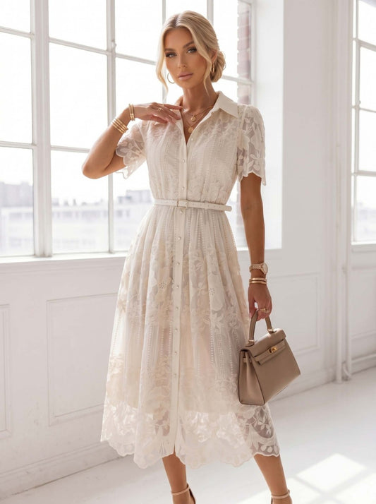 Lanty dress beige -W53846