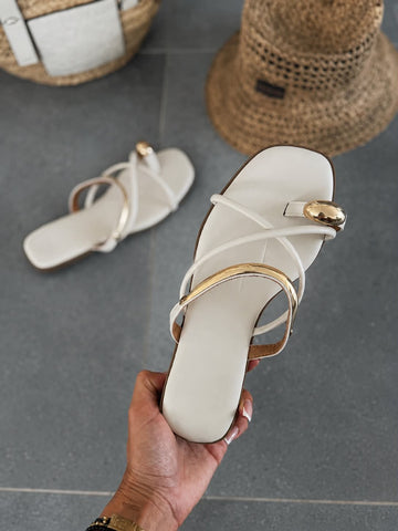 Bianna slippers Beige - 22-396