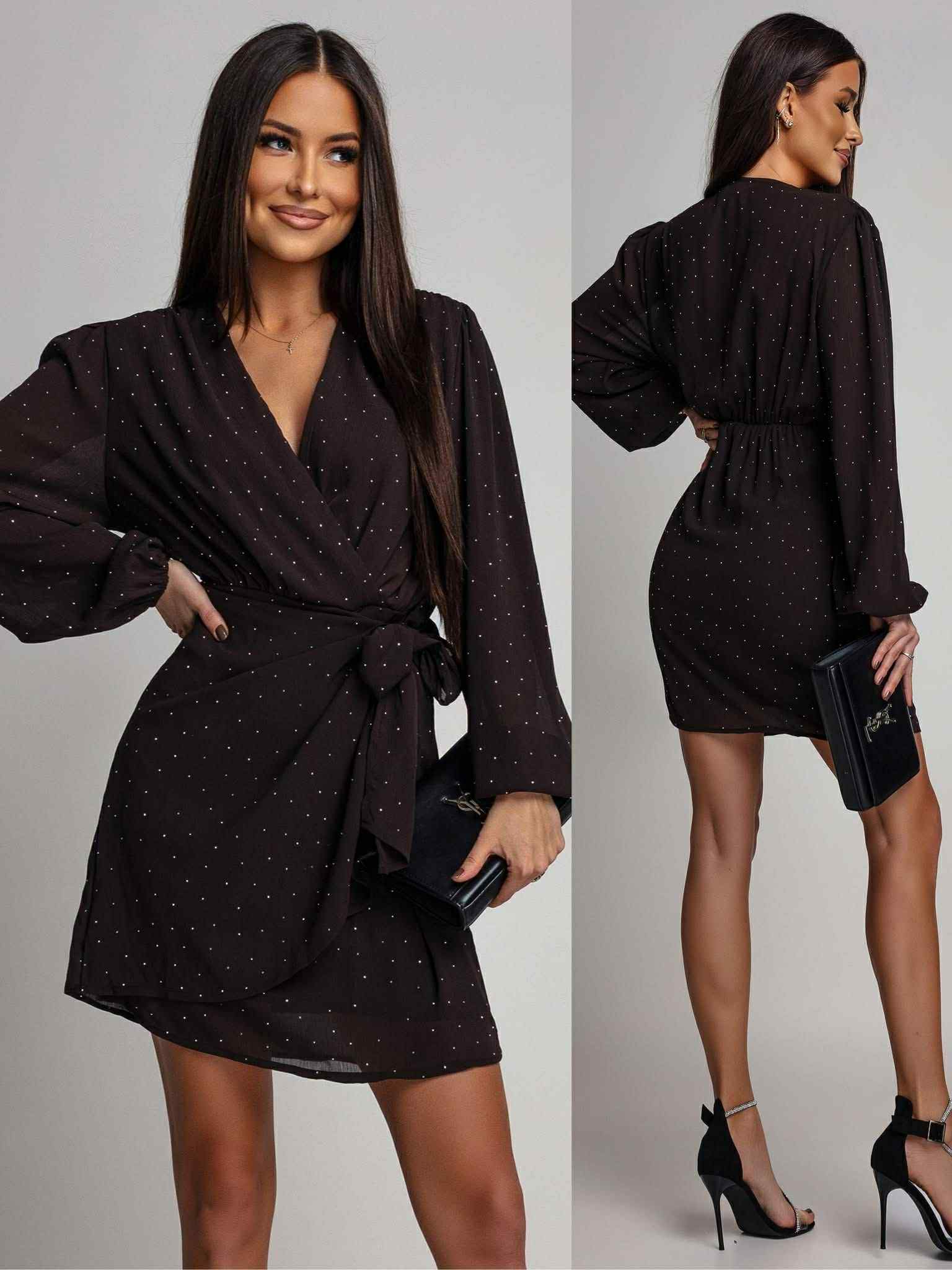 Olicca dress Brown - 5486-8