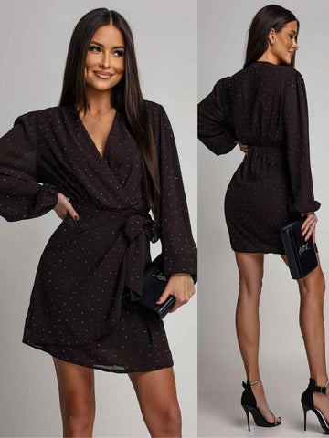 Olicca dress Brown - 5486-8