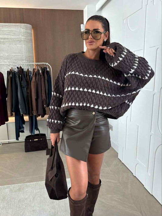 Missya sweat Brown - TV7097