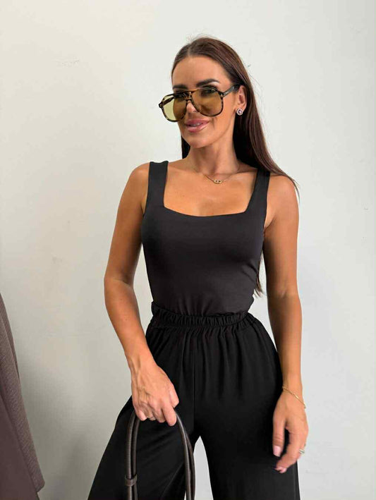 Giorgiia top Black - y716