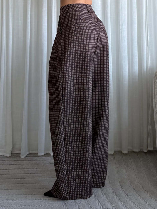 Thina pants Brown tern - M823