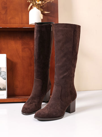 Sixty long boots Brown -JW236