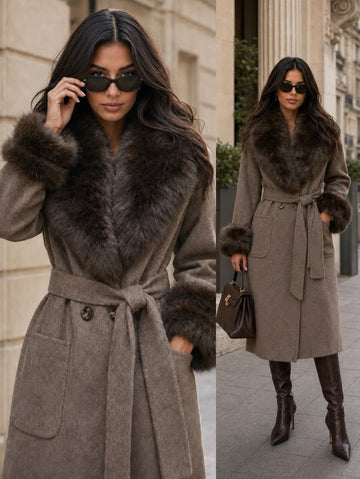 Tuva lux coat marron - 202358