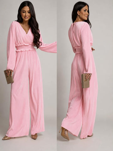 Natalia jumpsuit  rosa- ZP1269