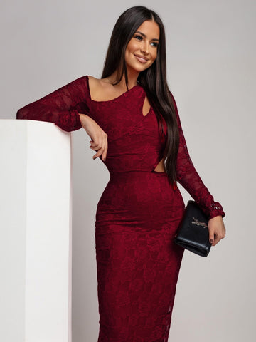 Zavane blonde kjole bordeaux - C39466